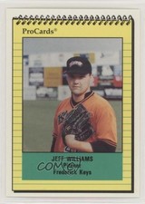 1991 ProCards Minor League Jeff Williams #2364 0w6