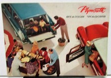 1958 Plymouth Dealer Color Sales Brochure Forward Look Suburban Wagons 1958 Plymouth Dealer Color Sales Brochure Forward Look Suburban Wagons