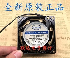XYLFAN YL8025HBL 220V-240V 0.09A 16W 2500r/min 8CM Axial Cooling Fan