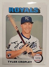 2024 Topps Heritage High Number - Tyler Cropley #630 White Border (RC)