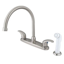 Kingston Brass KB679.LL Legacy 1.8 GPM Standard Kitchen Faucet - - Nickel