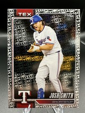 2026 Topps Series 1 Josh Smith #166 Spring Training Foil Parallel Rangers
