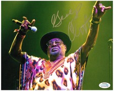 George Clinton P-Funk Signed Autographed 8x10 Photo ACOA