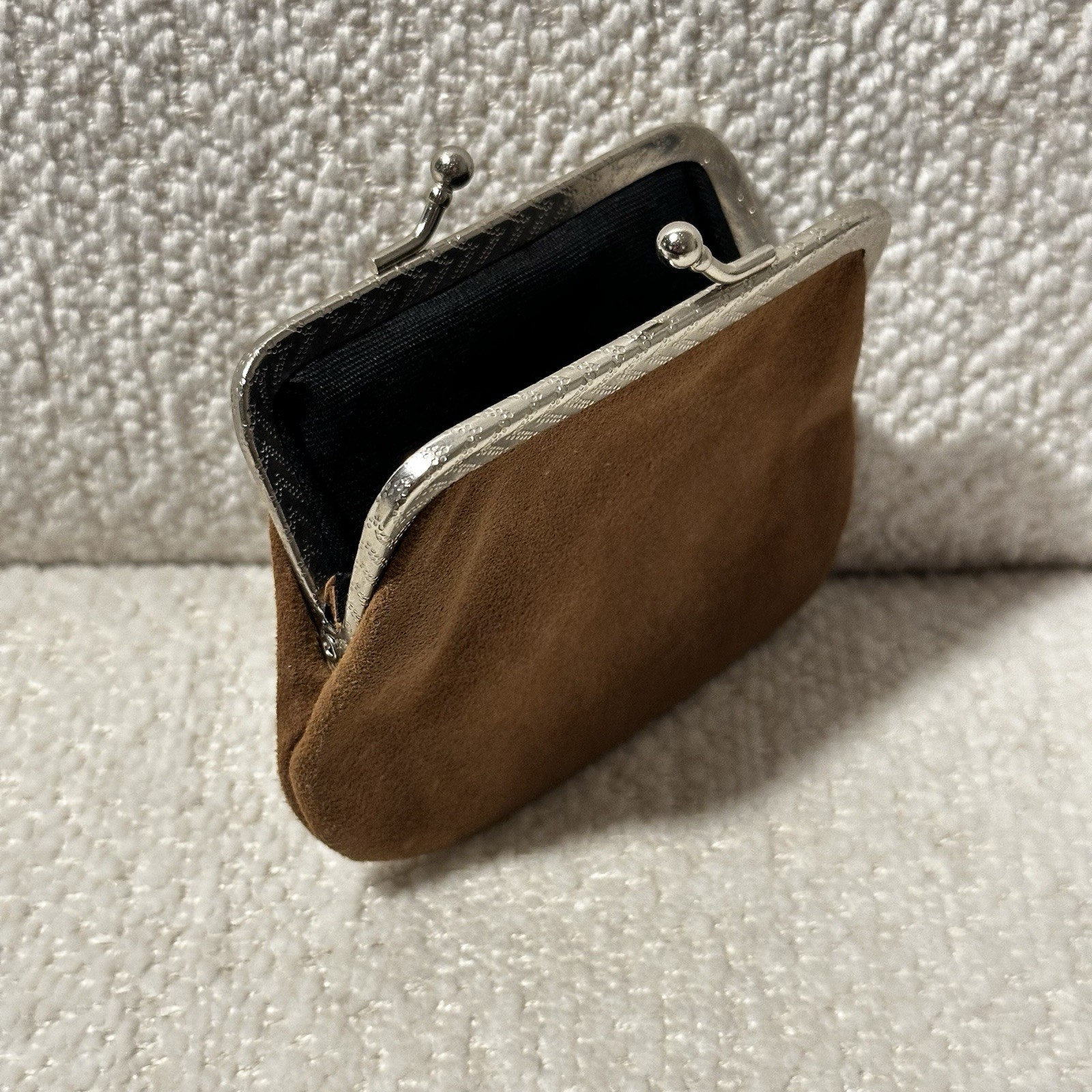 Leather Patchwork Shoulder Bag with Chain Strap - image 4