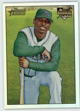 2007 Bowman Heritage Foil Delmon Young RC #249 Rays