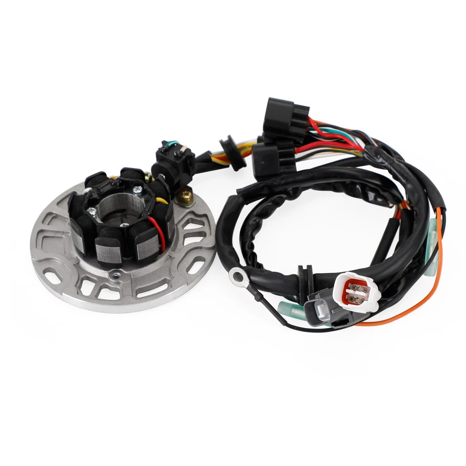 Conjunto de base de estator de encendido Magneto para Kawasaki KX125 K5 1998 réplica 21003-1321 D Foto 3 de 4