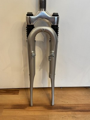 28'' RST Federgabel 255mm 1'' A-Head Gabelschaft Silber Neu!