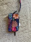 Vera Bradley Wristlet Wallet Floral Fiesta Snap Colorful Smartphone Pocket NEW — photo 3
