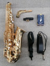 Yamaha YAS-280 Alto Saxophone Gold Lacquer Used Tested
