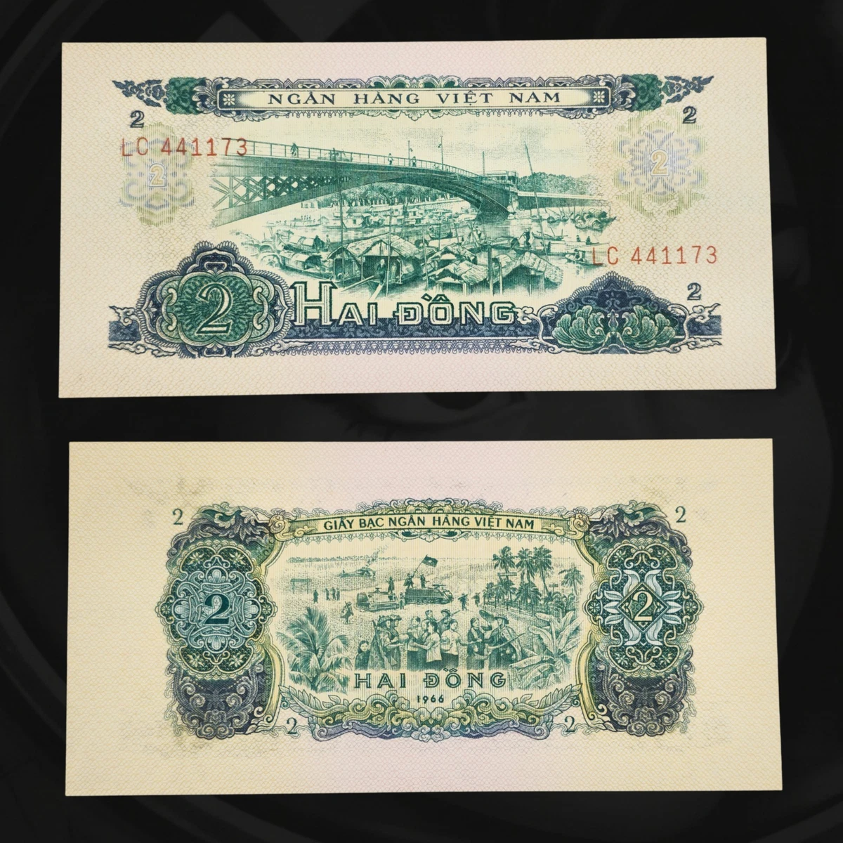 ベトナム旧紙幣　1966年　HV286941 Vietnamese Paper Money 1966 for sale | eBay