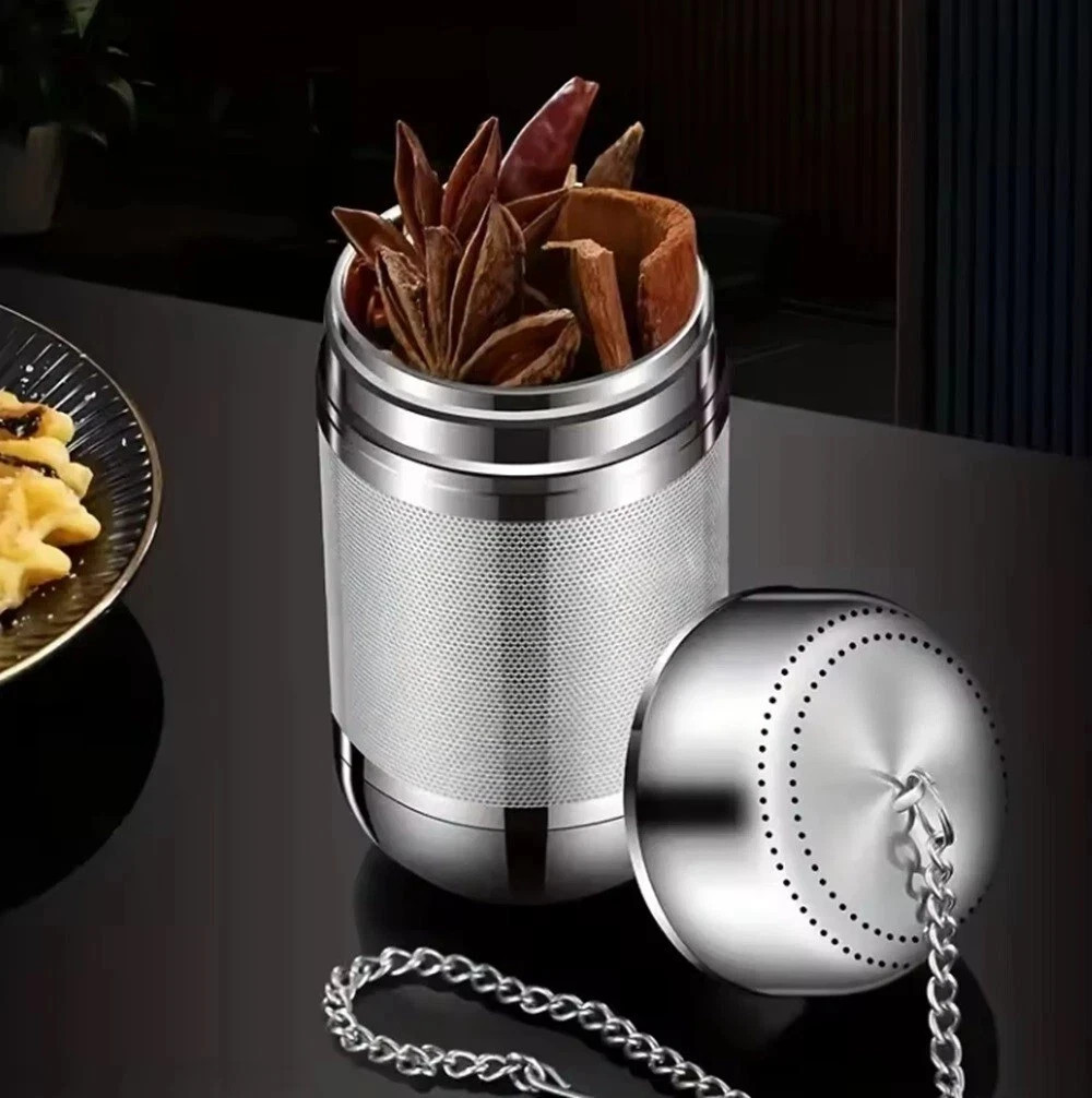 Stainless Steel Tea Infuser – Loose Leaf Tea & Spice Strainer Seasoning Filter