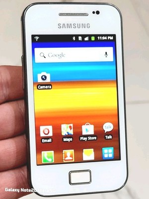 Samsung Galaxy Ace GT-S5830 - weiß (entsperrt) Smartphone einwandfreier Zustand 