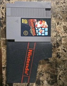 5 SCREW Super Mario Bros. NES Nintendo Game 1985 Cartridge & Sleeve