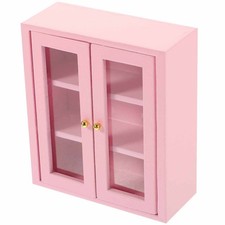 Wooden Miniature Cabinet Model Tiny House Ornament House Decoration