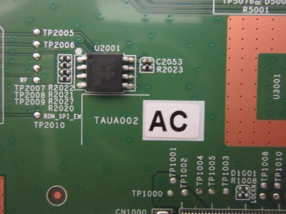 Vizio V705-J03, Sharp 4T-B70CJ1U T-Con Board 1P-1207C00-40SA