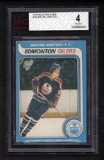 1979-80 OPC #18 WAYNE GRETZKY ROOKIE CARD BGS BVG 4 VG-EX. rookie card picture