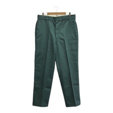 DICKIES 90's Work Pants Deadstock NOS Dark Green W38 Used NE51-0