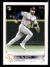 2022 Topps Update #US29 Alex De Goti RC