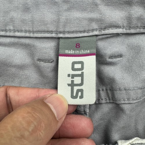 Stio Pants Womens 8 Gray Cotton Stretch 5 Pocket Outdoor Hiking Style 1335F19 - Bild 3 von 9