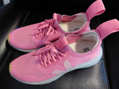 VEJA Rick Owens Runner style 2 V-Knit  Pop Pink sneakers Size men's/unisex US 9