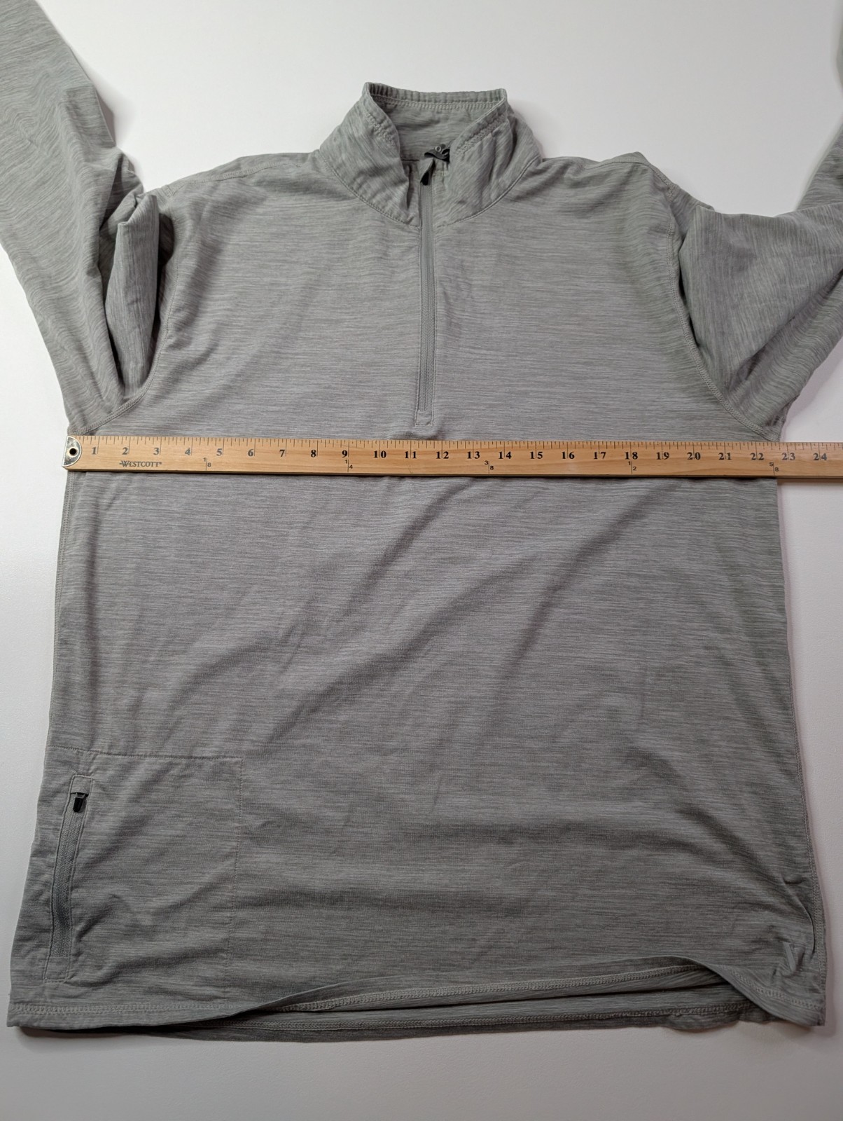 Vuori Ease Performance Half Zip Pullover Men’s Si… - image 8