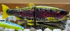 Custom Painted Lure * RedBeard Trout* Hinkle Trout Clone HinK.O.  Trout Jr
