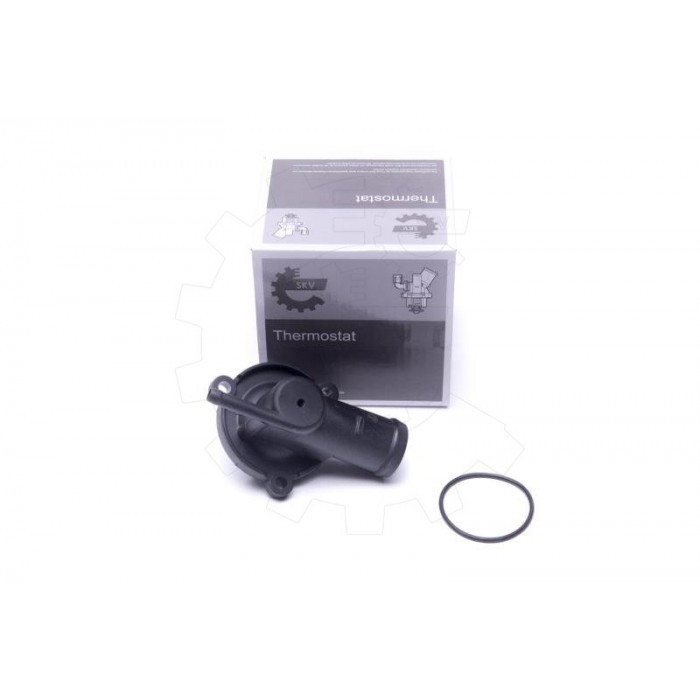 Boîtier thermostat d'eau Skoda Fabia I Octavia 047121111M calorstat complet avec joint de bride