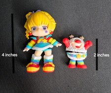 3D Printed Rainbow Brite w/ Twink Friend Flexi Figurines