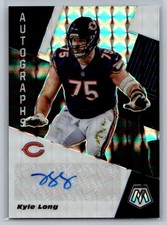 2020 Panini Mosaic #AM19 Kyle Long Autographs Prizm