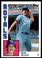 1984 Topps Bud Black B Baseball Cards #26