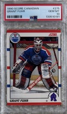 1990 SCORE CANADIAN GRANT FUHR PSA 10 POP 22