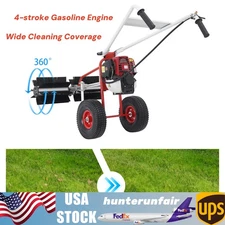 Lawn Brush Sweeper, Lawn Sweeper, Hand Push Sweeper