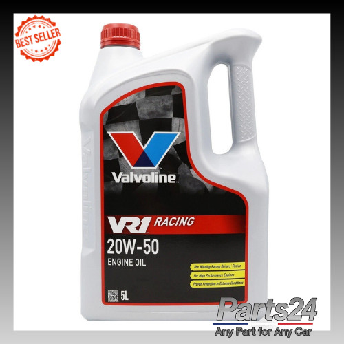 Valvoline VR1 Racing 20W-50 Highly Refined 20W50 Mineral Engine Oil 5 Litres 5L