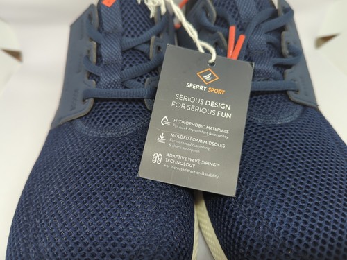 Sperry Hombre 7 Seas Sport Azul Marino Talla 13 Nuevo en Caja - Imagen 9 de 12