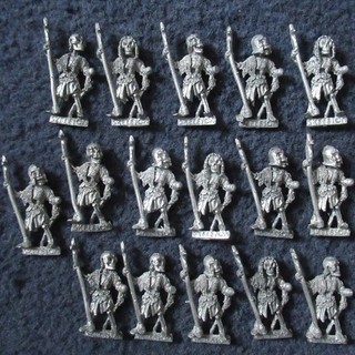 A 1985 Undead Skeleton x 16 Regiments of Renown Nightmare Legion Citadel RR2 GW