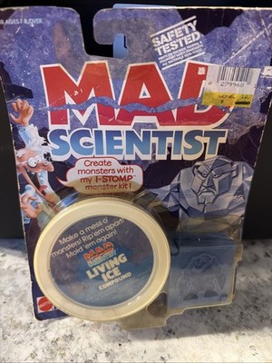 1986 MAD SCIENTIST LIVING ICE NIC BY MATTEL I-STOMP - UNOPENED
