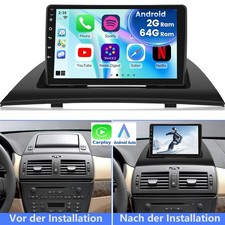 Per BMW X3 E83 2004-2012 Android 14 Autoradio GPS Navi WIFI BT RDS Apple Carplay