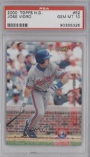2001 Topps HD Platinum 85/199 Jose Vidro #52 PSA 10 GEM MT a5h