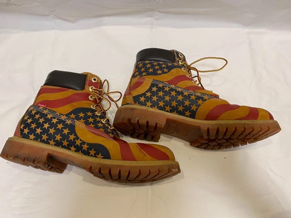 Bota Impermeable Supreme Timberland Stars Stripes Premium US9 Foto 4 de 4