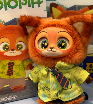 Nick-MINISO Disney Zootopia Series Vinyl Plush Blind Box Confirmed