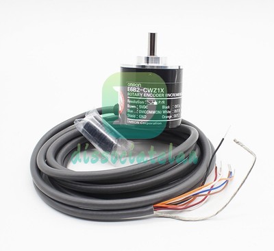 1Pcs New OMRON 2500P Incremental Rotary Encoder 2500p/r E6B2-CWZ1X