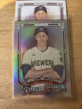 Christian Yelich - 2025 Topps Allen & Ginter Silver Portrait & Base #111 Brewers