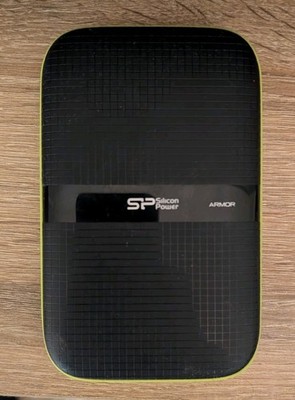 SP Silicon Power 2TB External Hard Drive Rugged, Portable, Armor A60 Shockproof