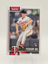 2026 Topps Series 1 Pierson Ohl (RC)Minnesota Twins #321