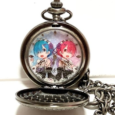 Re:ZERO -Starting Life in Another World- Ram & Rem Taschenuhr Trödel Artikel