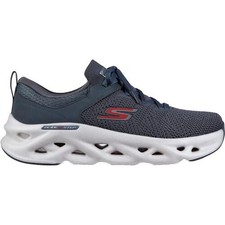 Skechers Go Run Glide Step Mens Grey Slip On Running Shoes Size UK 7-10