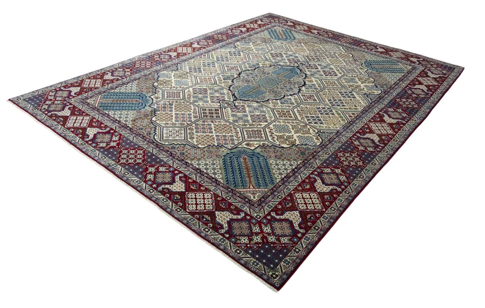Perserteppich Isfahan 436 x 322 cm  Orientteppich Top Zustand - Bild 2 von 4
