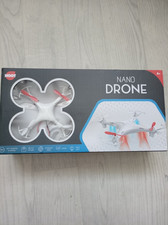 Hoot Nano Drone RC Quadcopter LED Lights Headless Mode RTR 50m White/Red 14+