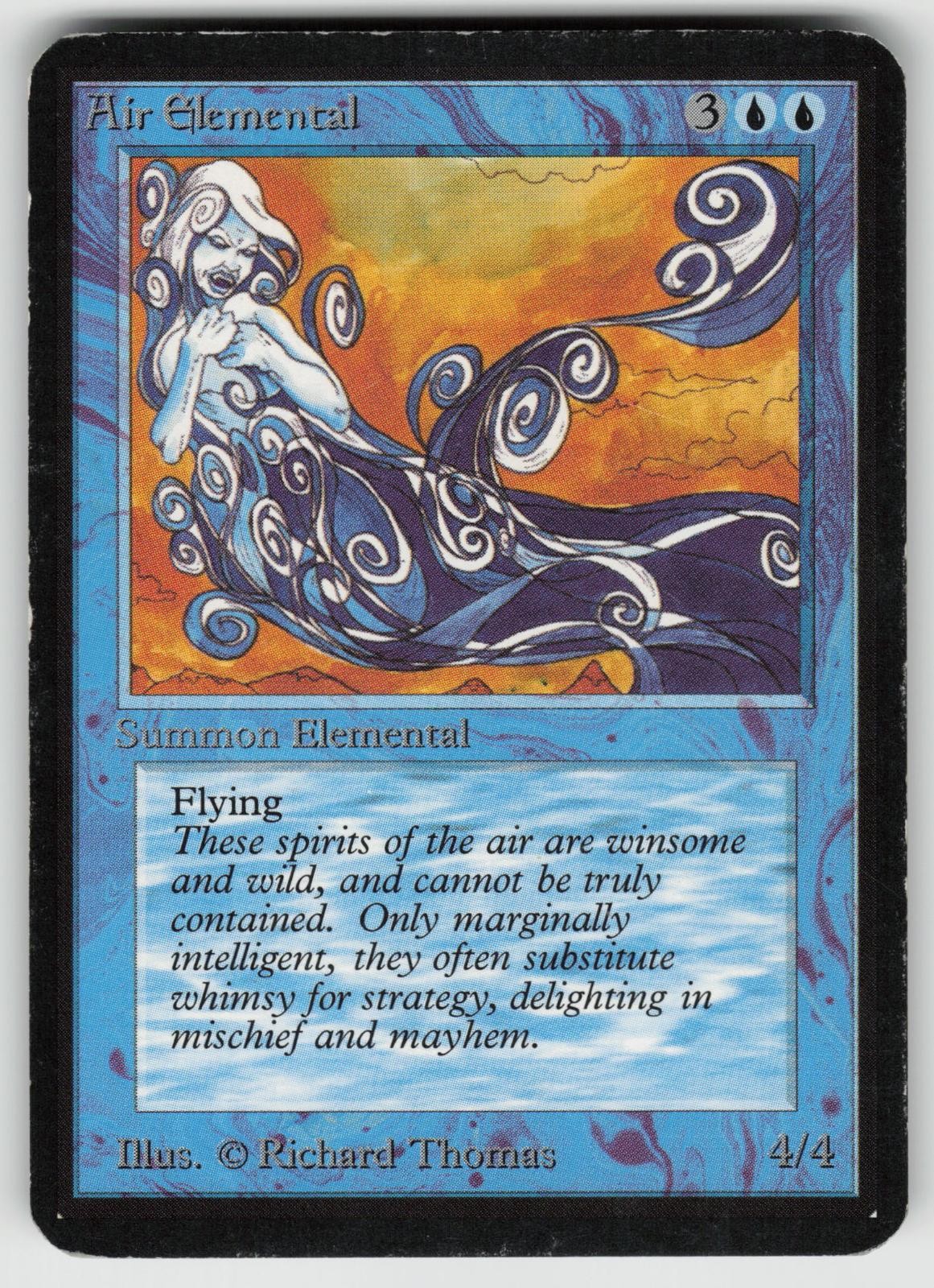 Air Elemental Alpha Edition Uncommon MAGIC: THE GATHERING