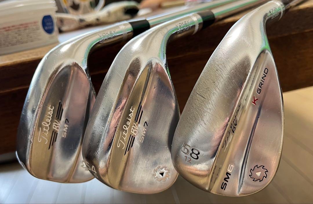 Titleist VOKEY SM7/SM6 Wedge 3pcs Wedge Set 50°54°58°Flex-S